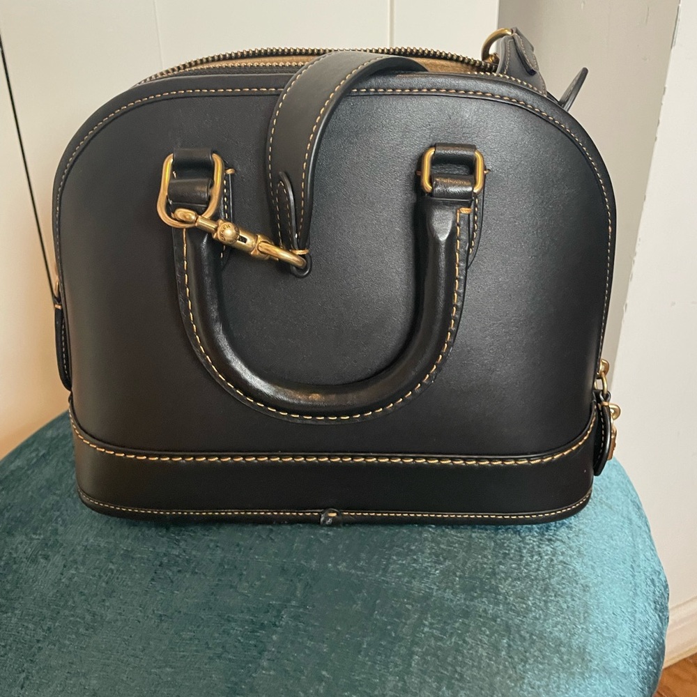 Black Coach Revel Bag